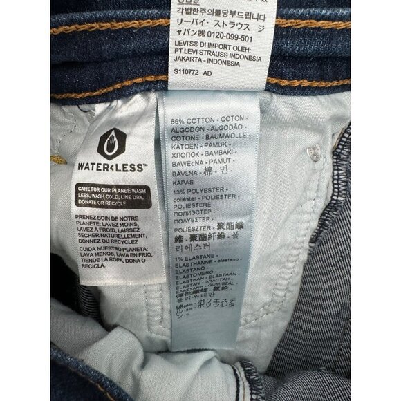 Levis Ribcage Straight ankle jeans distressed button fly sz 27 - Picture 11 of 11